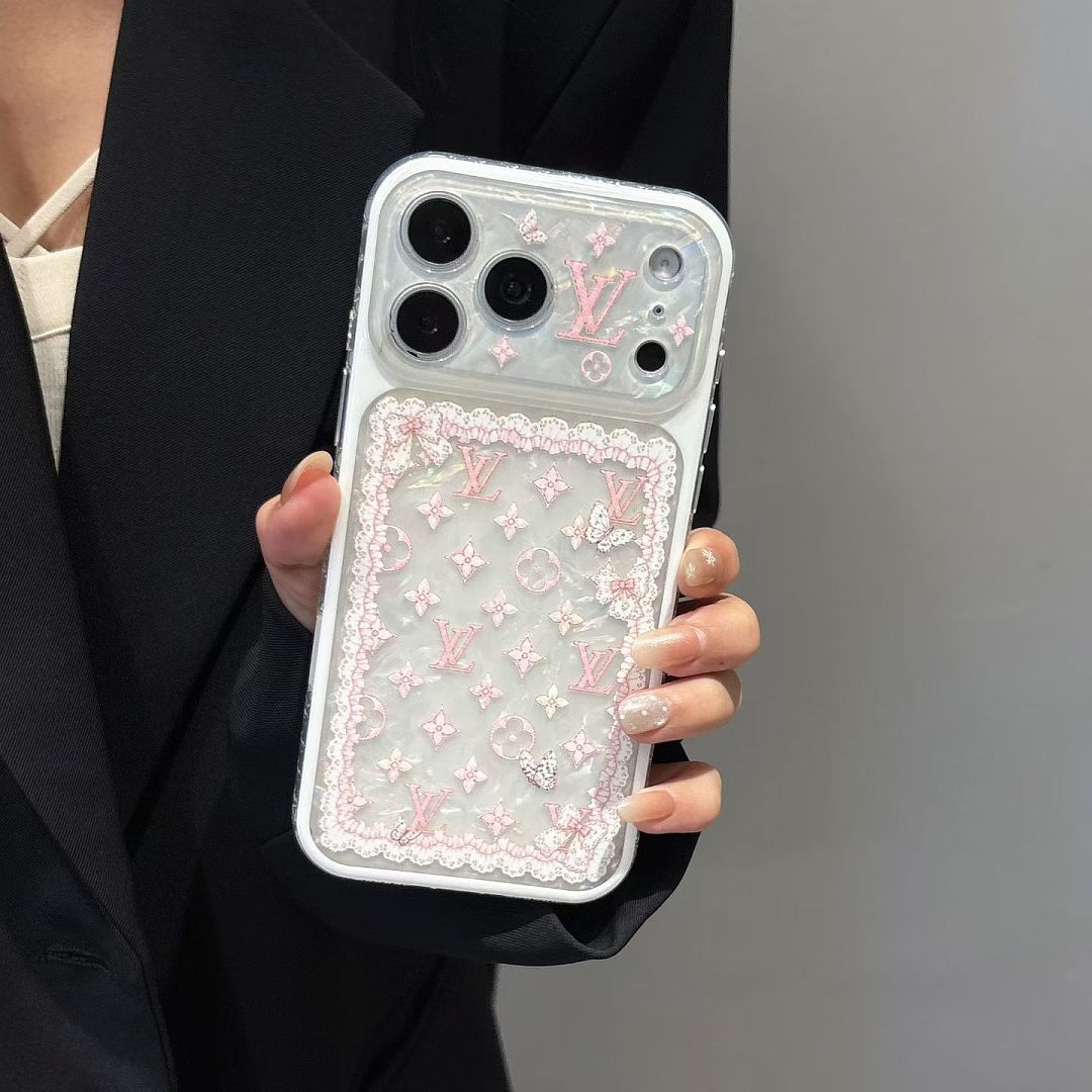Louis Vuitton iridescent lace case for iPhone 17 Pro Max – view 3