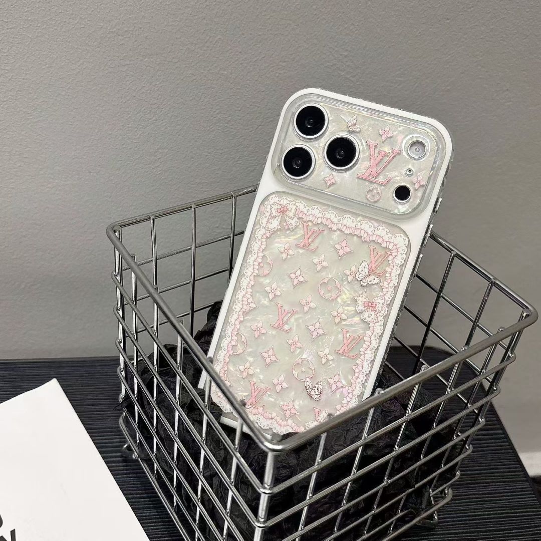 Louis Vuitton iridescent lace case for iPhone 17 Pro Max – view 9