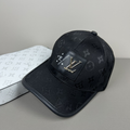 Louis Vuitton monogram baseball cap in black alternate view