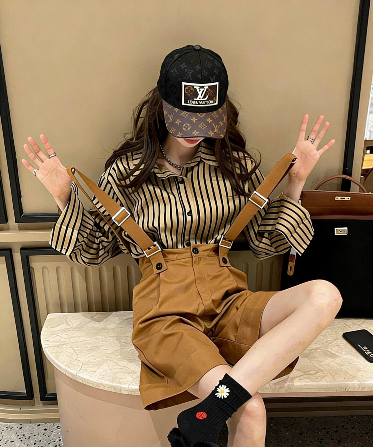 Louis Vuitton patch monogram cap photo 2