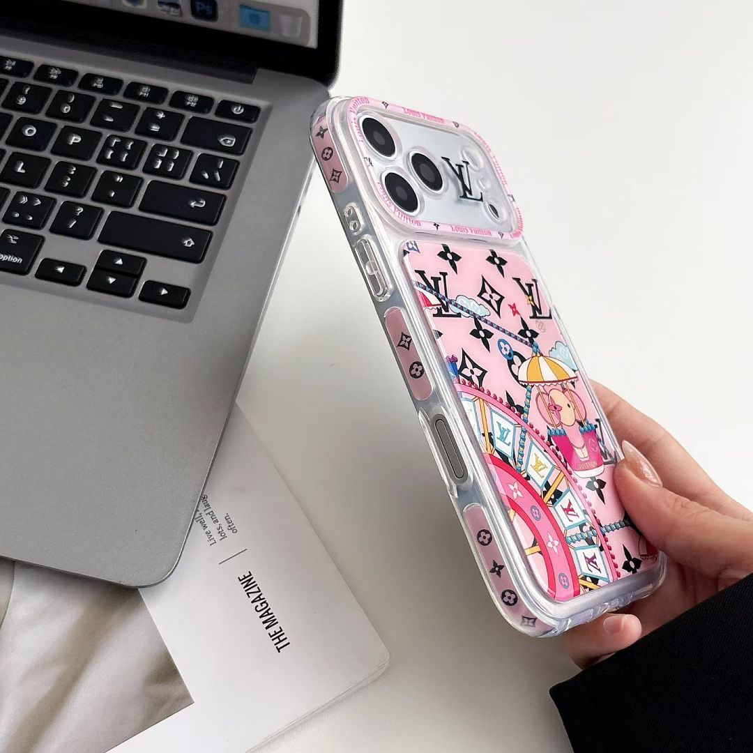 Louis Vuitton pink carousel case for iPhone 17 Pro – view 10