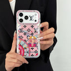 Louis Vuitton pink carousel case for iPhone 17 Pro – view 2