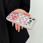 Louis Vuitton pink carousel case for iPhone 17 Pro – view 3