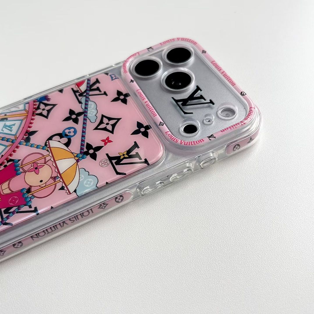 Louis Vuitton pink carousel case for iPhone 17 Pro – view 5