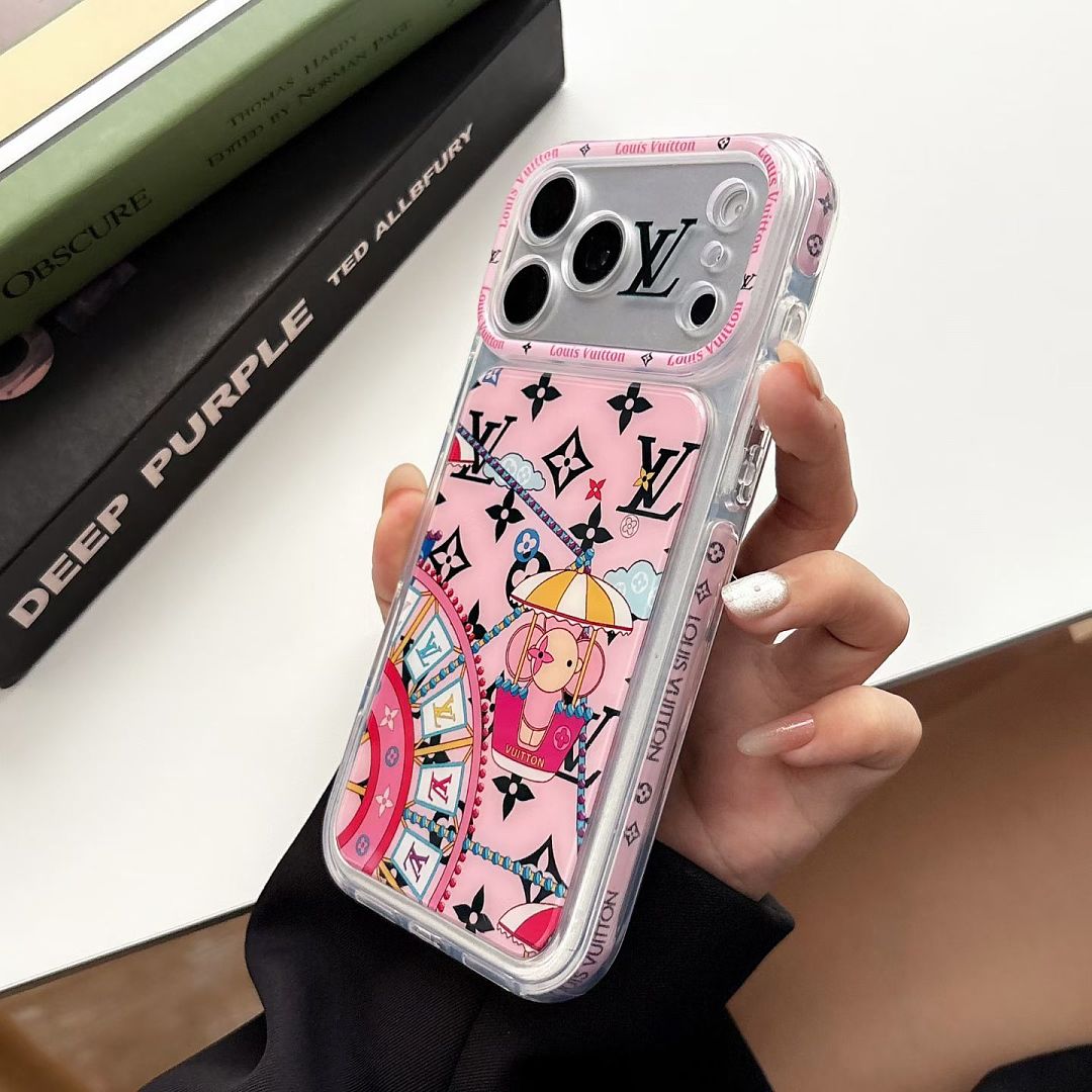 Louis Vuitton pink carousel case for iPhone 17 Pro – view 7