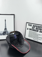 Louis Vuitton script cap black interior