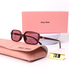 Miu Miu Leopard Print Square Polarized Sunglasses for Unisex – product image 2
