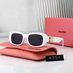 Miu Miu Rectangular Metal Sunglasses for Unisex – product image 3