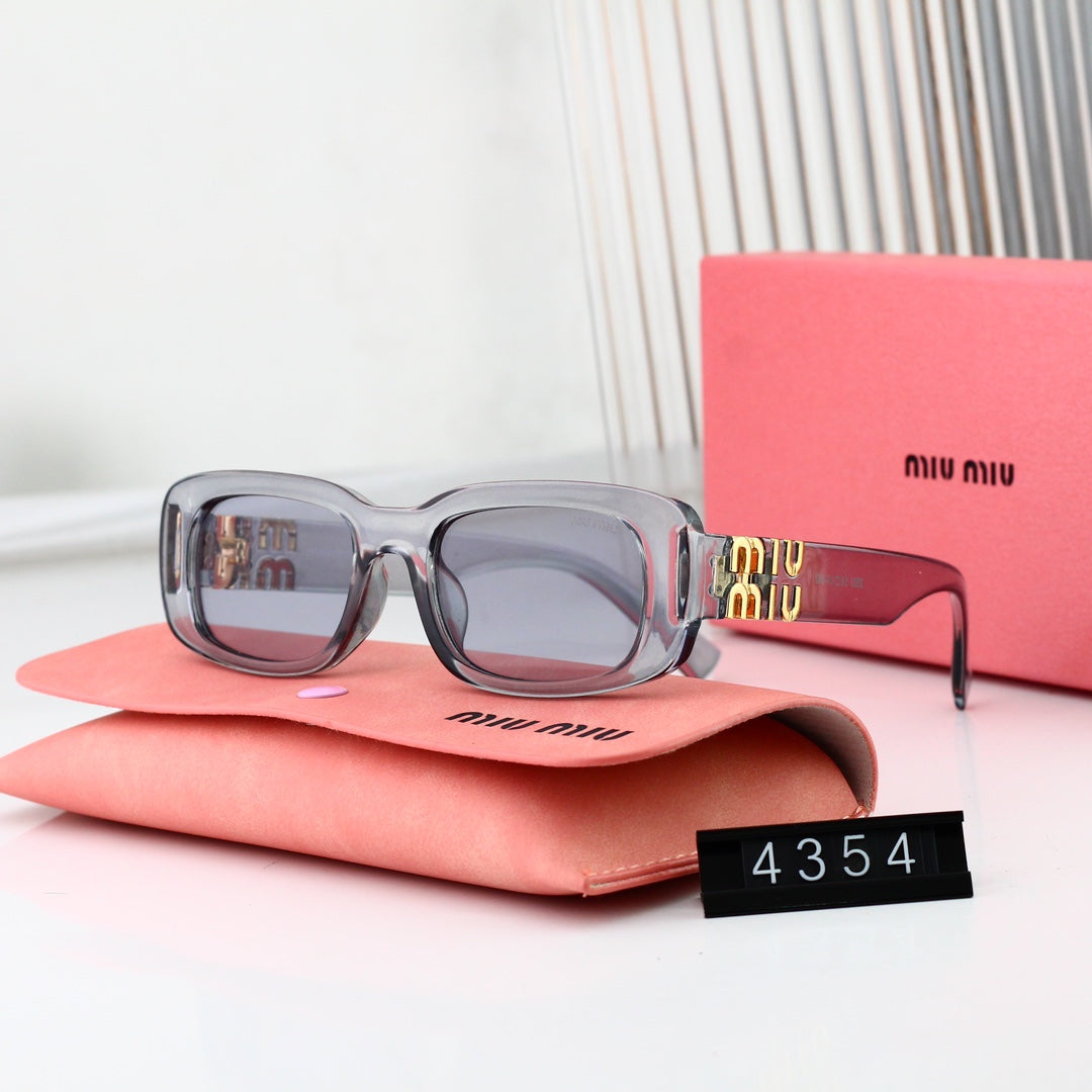 Miu Miu Rectangular Metal Sunglasses for Unisex – product image 5