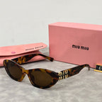 Miu Miu Retro Cat-Eye Oval Polarized Sunglasses for Unisex – product image 1