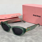 Miu Miu Retro Cat-Eye Oval Polarized Sunglasses for Unisex – product image 4