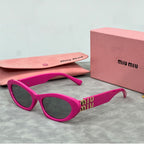 Miu Miu Retro Cat-Eye Oval Polarized Sunglasses for Unisex – product image 5