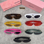 Miu Miu Retro Cat-Eye Oval Polarized Sunglasses for Unisex – product image 6