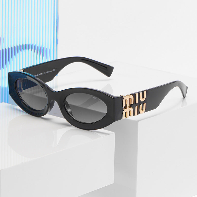 Miu Miu Retro Cat-Eye Polarized Sunglasses for Unisex – product image 13