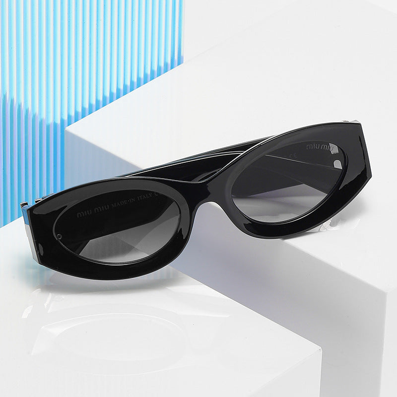 Miu Miu Retro Cat-Eye Polarized Sunglasses for Unisex – product image 14