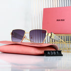 Miu Miu Retro Wide-Rim Rectangular Sunglasses for Unisex – product image 3