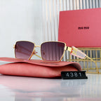 Miu Miu Retro Wide-Rim Rectangular Sunglasses for Unisex – product image 4