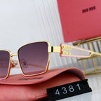 Miu Miu Retro Wide-Rim Rectangular Sunglasses for Unisex – product image 8