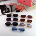 Miu Miu Retro Wide-Rim Rectangular Sunglasses for Unisex – product image 11