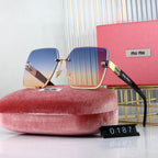 Miu Miu Rimless Square Polarized Sunglasses for Unisex – product image 6