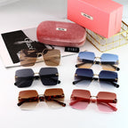 Miu Miu Rimless Square Polarized Sunglasses for Unisex – product image 18