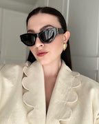 Miu Miu Sculpted Cat-Eye Polarized Sunglasses for Unisex – product image 1