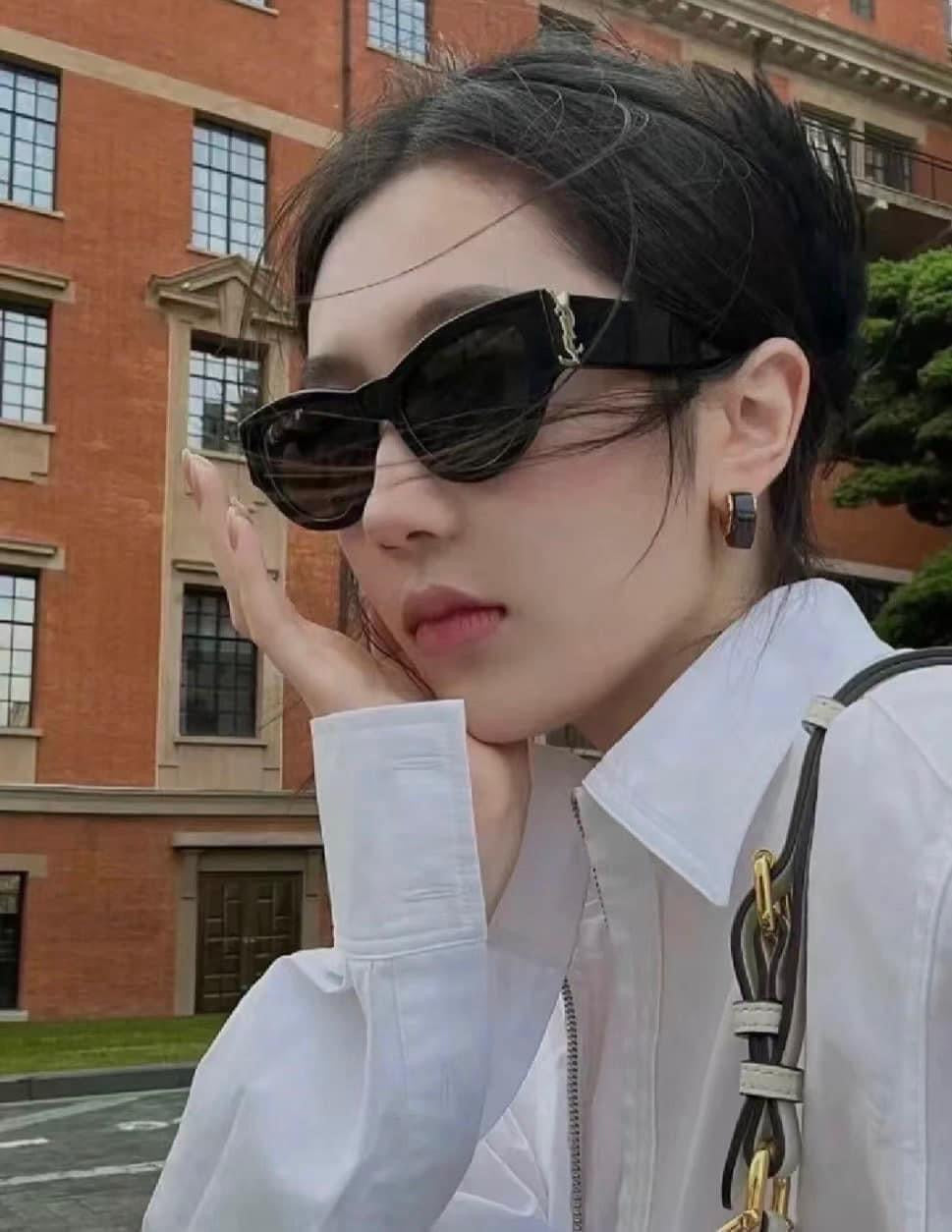 Miu Miu Sculpted Cat-Eye Polarized Sunglasses for Unisex – product image 4