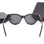Miu Miu Sculpted Cat-Eye Polarized Sunglasses for Unisex – product image 17
