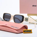 Miu Miu Square Logo-Temple Polarized Sunglasses for Unisex – product image 2