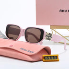 Miu Miu Square Logo-Temple Polarized Sunglasses for Unisex – product image 3