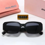 Miu Miu Square Logo-Temple Polarized Sunglasses for Unisex – product image 11
