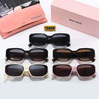 Miu Miu Square Logo-Temple Polarized Sunglasses for Unisex – product image 15
