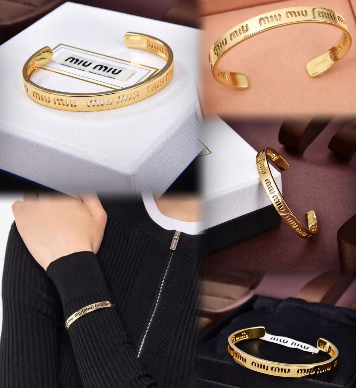 Miu Open Bracelet – Luxury Jewelry – product image 9