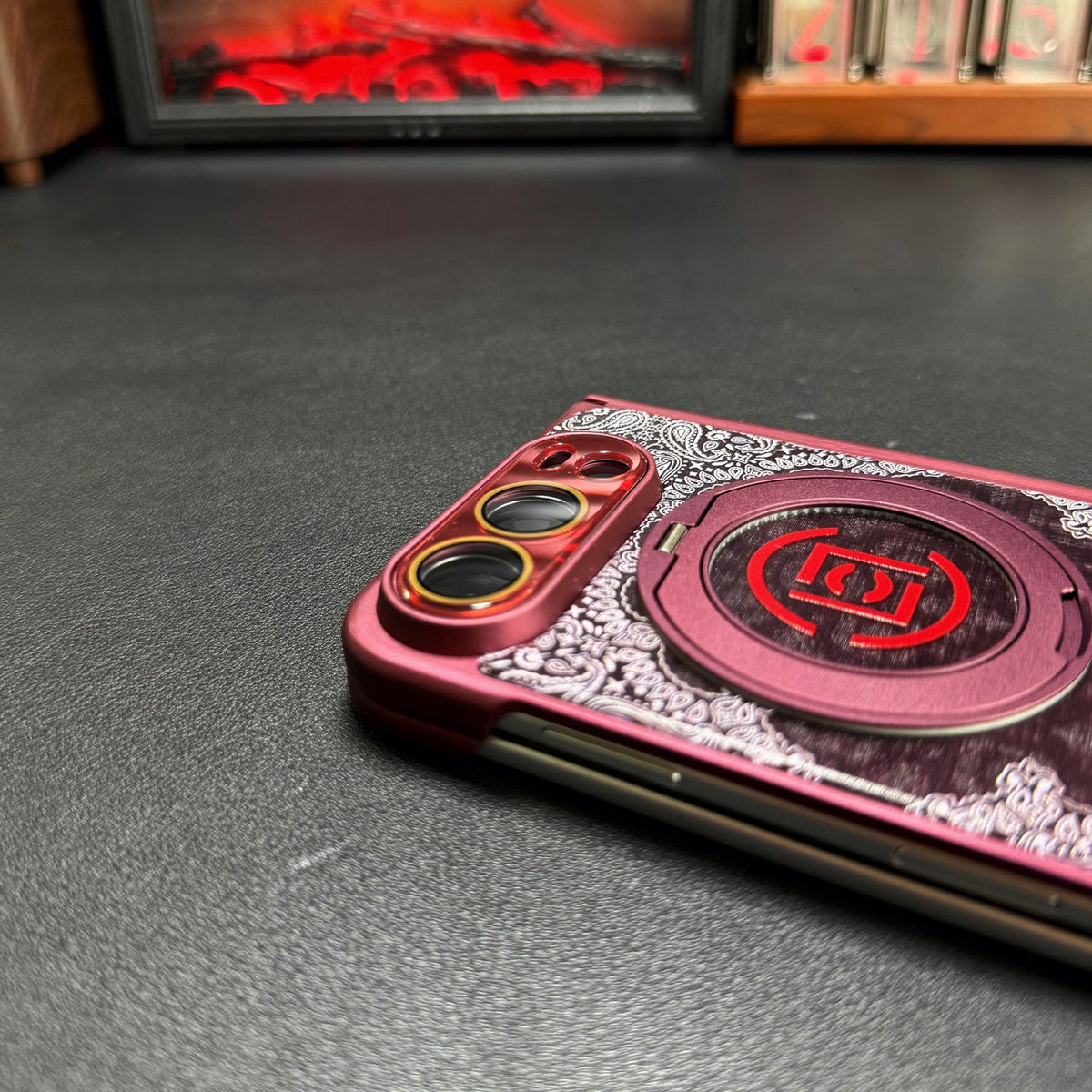 CLOT Paisley iPhone Duo Case with Ring Stand in gallery detail