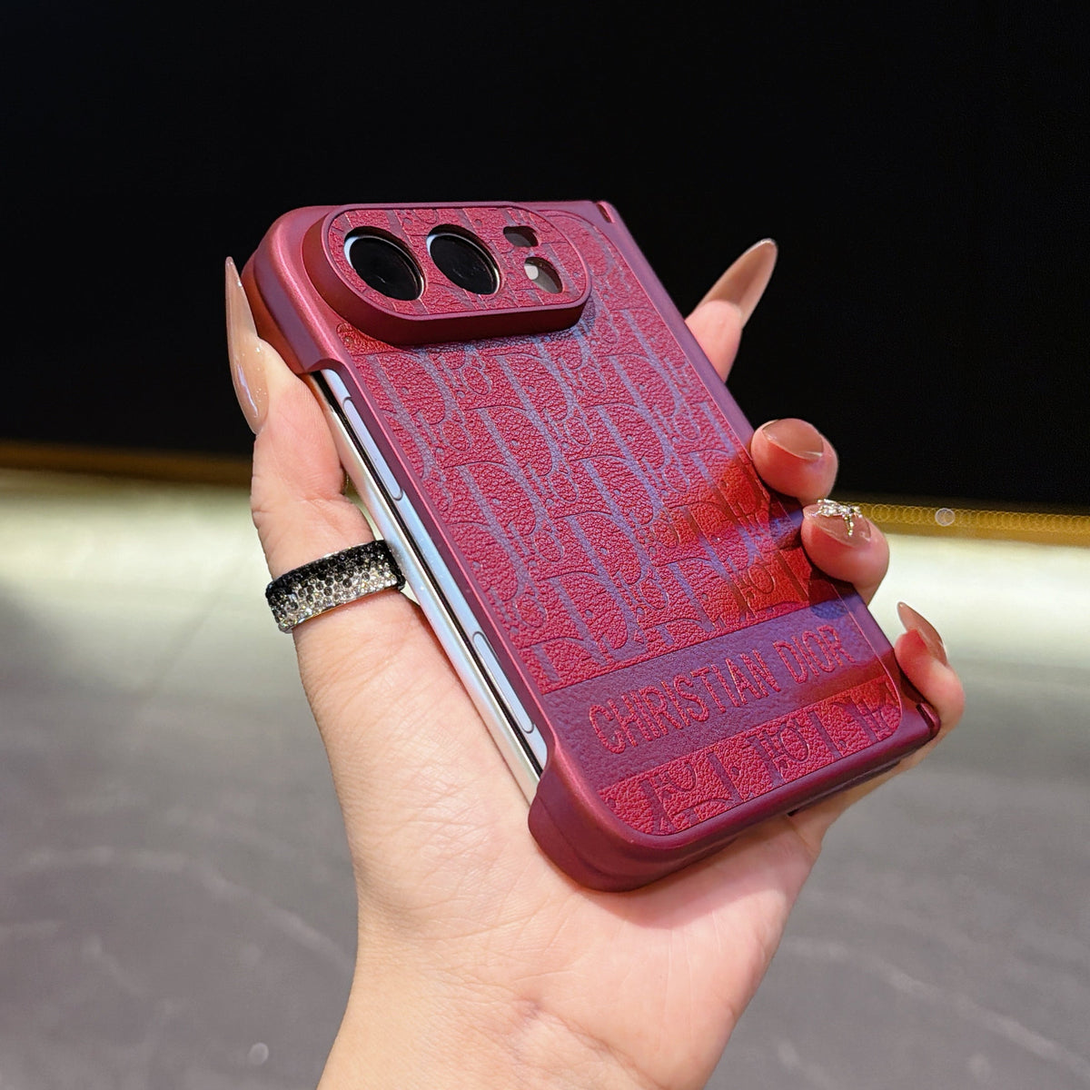 Dior Lettering Band iPhone Duo Case in gallery detail
