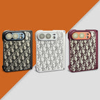 Dior Oblique iPhone Duo Case in pattern and finish overview