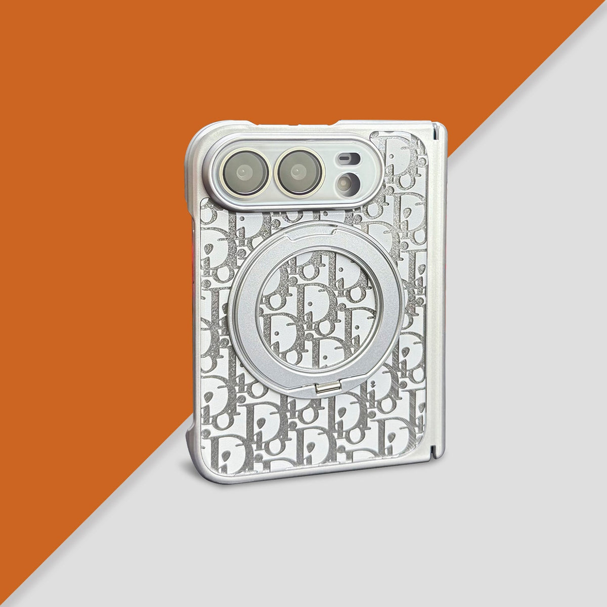 Dior Oblique iPhone Duo Case with Ring Stand in gallery detail