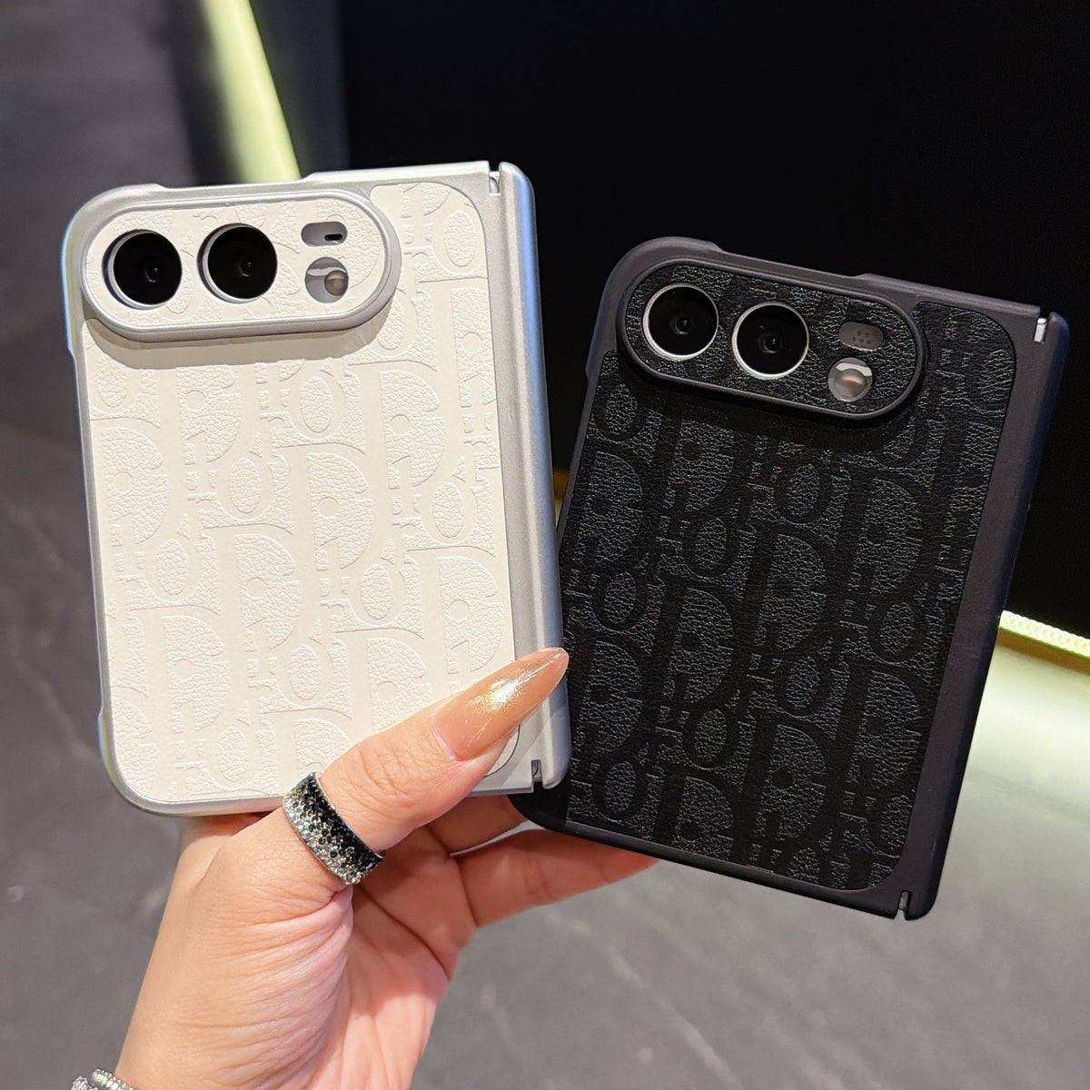 Dior Tonal Oblique iPhone Duo Case in gallery detail