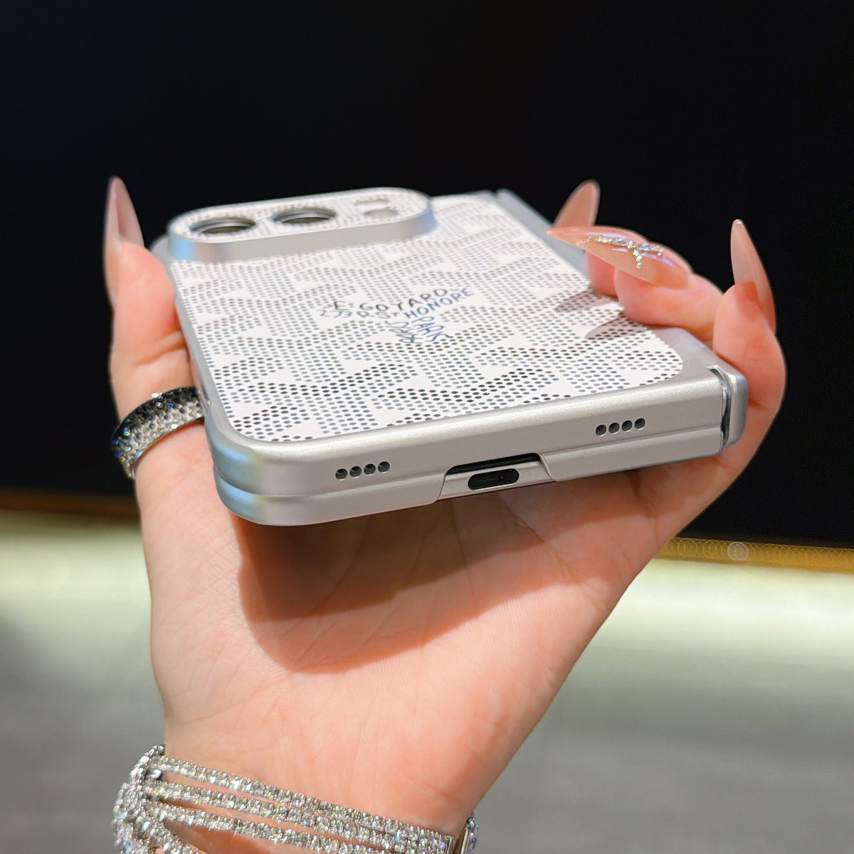 Goyard Chevron iPhone Duo Case – Color Edit in gallery detail