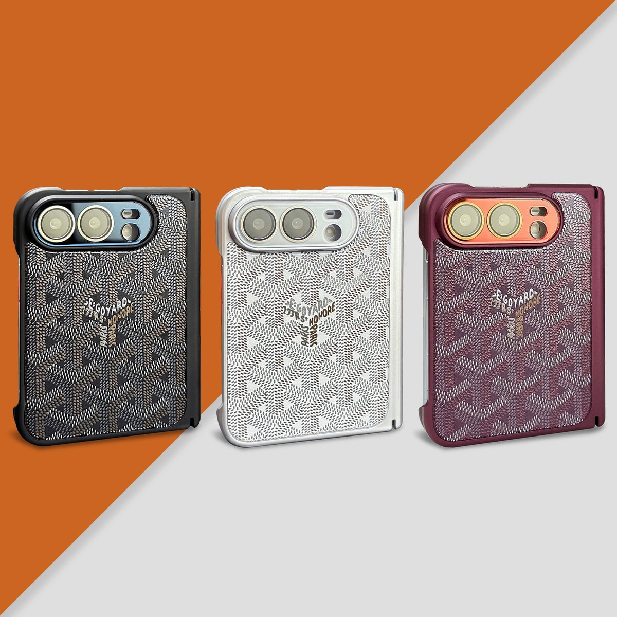 Goyard Chevron iPhone Duo Case in gallery detail