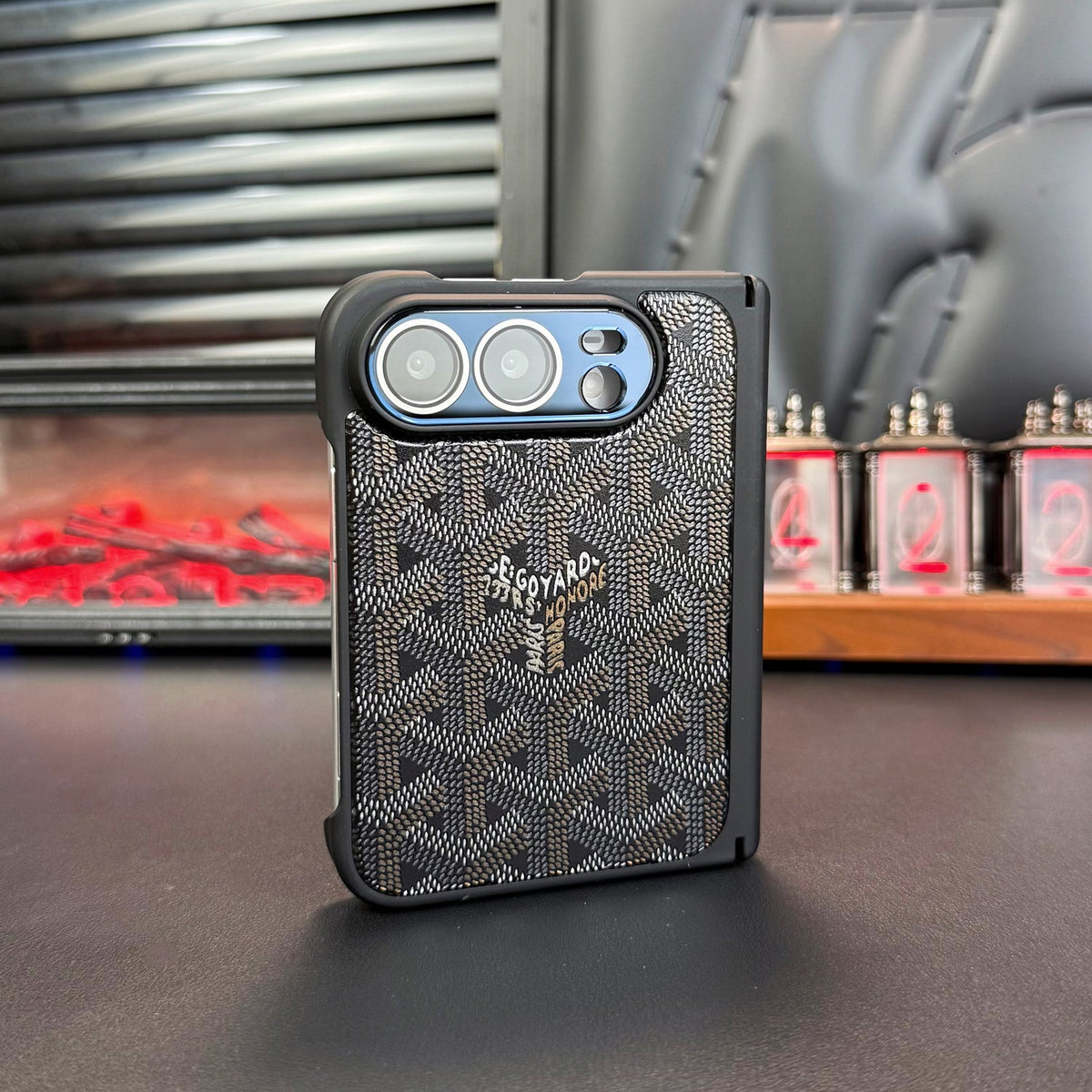 Goyard Chevron iPhone Duo Case in gallery detail