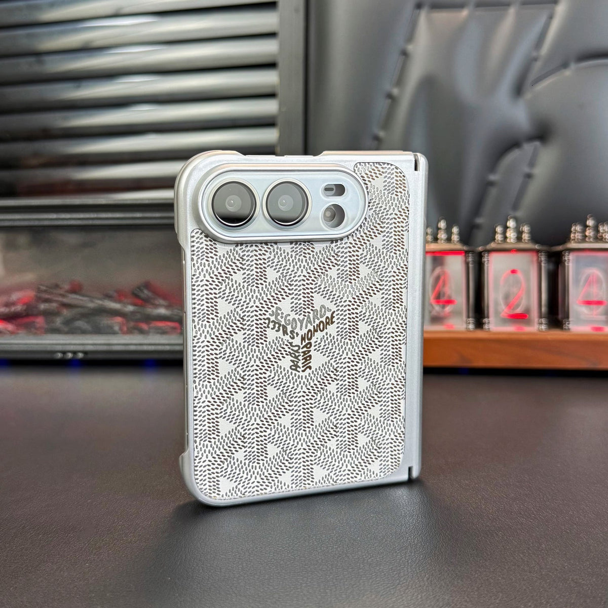 Goyard Chevron iPhone Duo Case in gallery detail