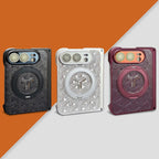Goyard Chevron iPhone Duo Case with Ring Stand in pattern and finish overview