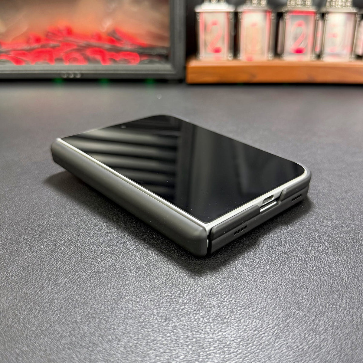 Goyard Chevron iPhone Duo Case with Ring Stand in gallery detail