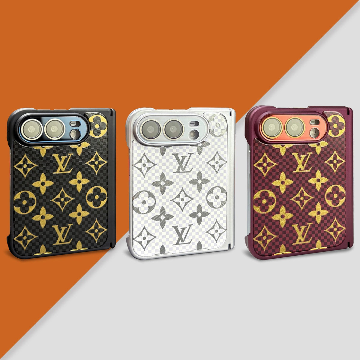 Louis Vuitton Monogram Check iPhone Duo Case in pattern and finish overview