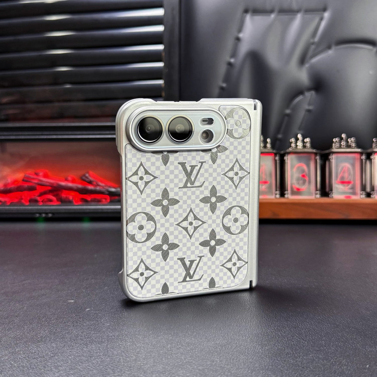 Louis Vuitton Monogram Check iPhone Duo Case in gallery detail