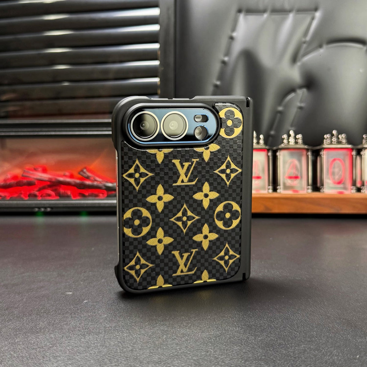 Louis Vuitton Monogram Check iPhone Duo Case in gallery detail