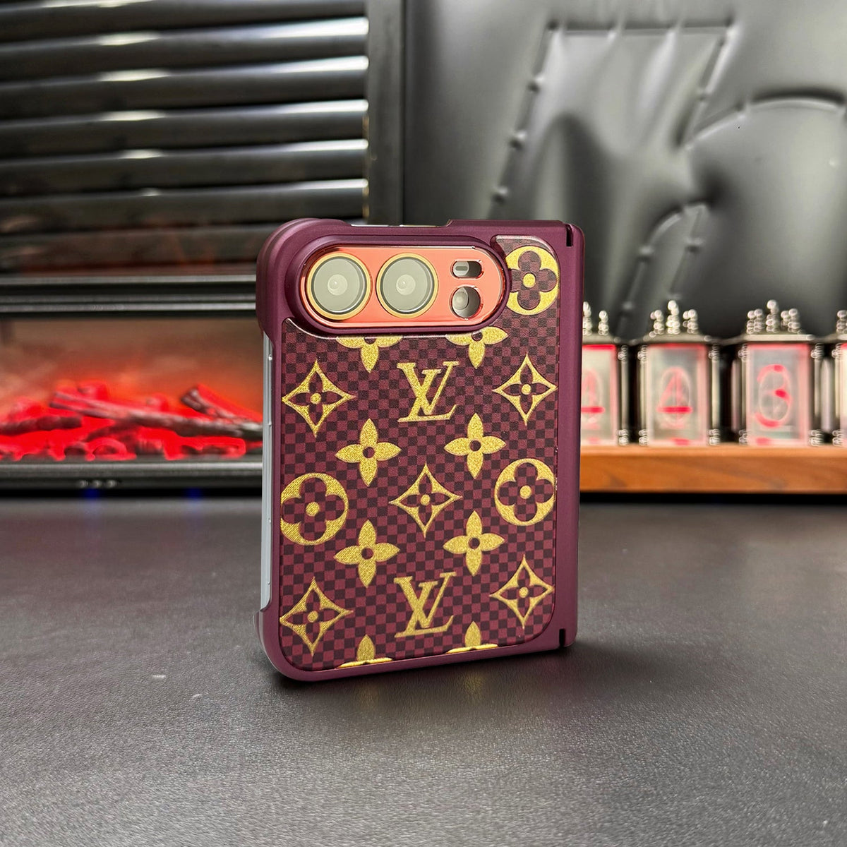 Louis Vuitton Monogram Check iPhone Duo Case in gallery detail