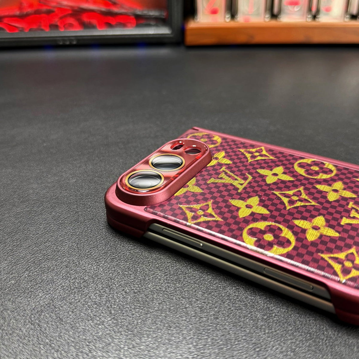 Louis Vuitton Monogram Check iPhone Duo Case in gallery detail