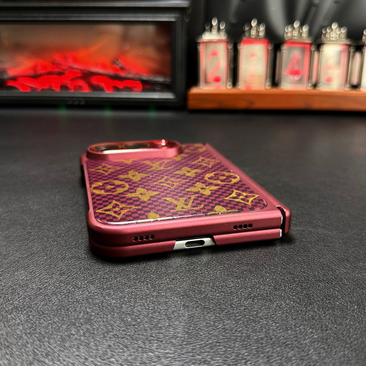 Louis Vuitton Monogram Check iPhone Duo Case in gallery detail